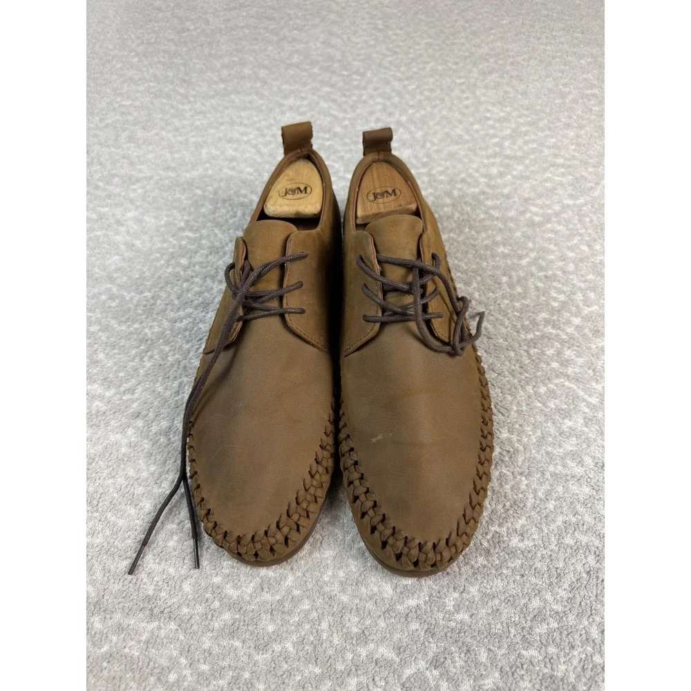 Rodd & Gunn Shoes Mens‎ Size 10 Brown Leather Hamilton Huarache Moccasin Casual